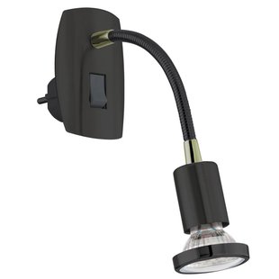 Eglo Stekkerspot Mini 4 Flex Zwart Goud Gu10 4,5w