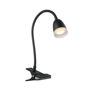 Home Sweet Home Klemlamp Clips Tube Zwart 2w