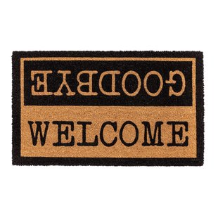 Deurmat Ruco Design Welkom Tot Ziens 45 X 75 Cm