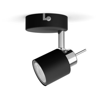 Philips Spot Meranti Zwart Gu10