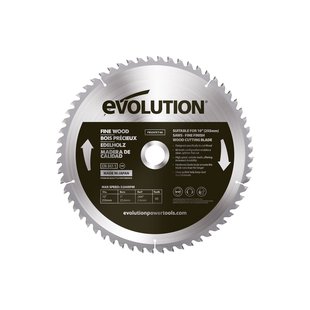 Evolution Cirkelzaagblad Fw255tct-60 255mm