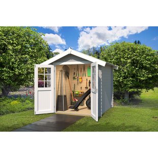 Weka Tuinhuis 209 - Grijs - 200x200cm