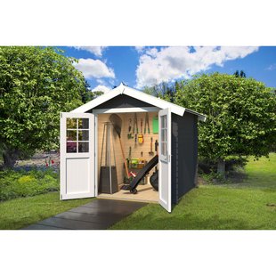 Weka Tuinhuis 209 - Antraciet - 200x200cm