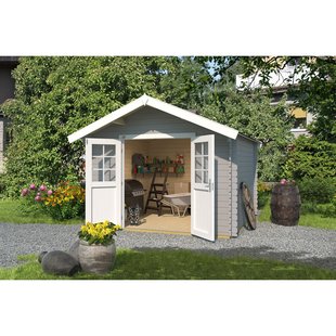 Weka Tuinhuis 209 - Grijs - 300x300cm