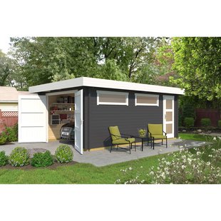 Weka Enkele Garage 441 Grafietgrijs 360x540cm