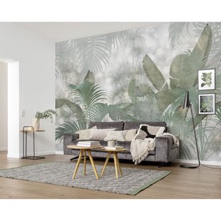 Paill Fotobehang Tropicales - Groen - 2,48m X 368cm