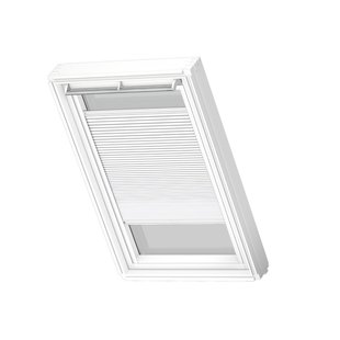 Velux Manueel Verduisterend Plisségordijn Fhc Pk08 1045swl Wit White Line