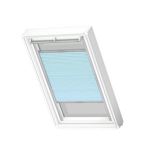Velux Manueel Verduisterend Plisségordijn Fhc Uk04 1169s Lichtblauw