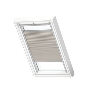 Velux Manueel Verduisterend Plisségordijn Fhc Uk04 1171s Donkerzand