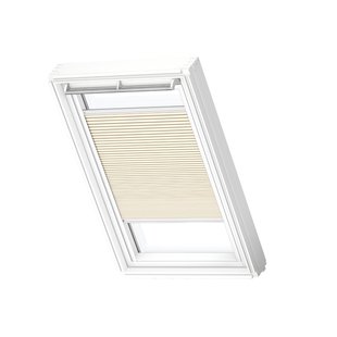 Velux Manueel Verduisterend Plisségordijn Fhc Uk10 1166swl Ivoor White Line
