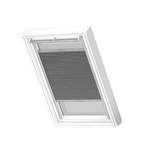 Velux Manueel Verduisterend Plisségordijn Fhc Uk10 1170s Donkertaupe