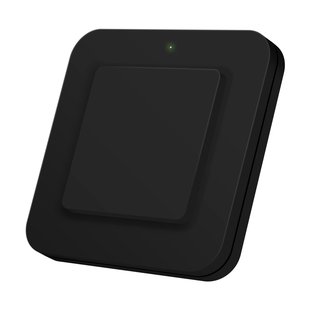 Klikaanklikuit® Draadloze Wandschakelaar Awst9000 Zwart Enkel/dubbel