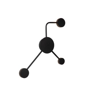 Lucide Wandlamp Jayden Zwart 3w