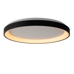 Lucide Plafondlamp Vidal - Zwart - 48cm - 38w