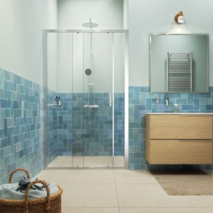 Sealskin - Douche Schuifdeur Inc 120 X 200cm - Chroom Profiel - 8 Mm Helder Glas