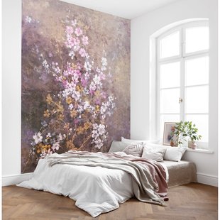 Fotobehang Hanami - Meerkleurig - 2,50m X 200cm