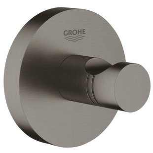 Grohe Haak Essentials Geborsteld Donkergrijs/hard Graphite