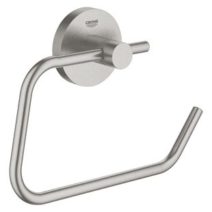 Grohe Toiletrolhouder Essentials New - Metaal - Supersteel (rvs Look)