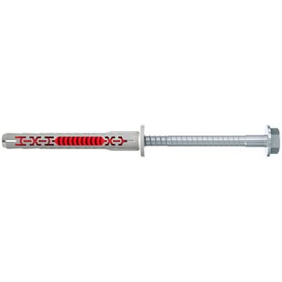 Fischer Universele Plug Duoxpand Nylon - Diam. 8x80mm - 4 Stuks