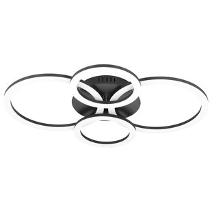 Eglo Plafondlamp Parrapos-z Zwart 41w