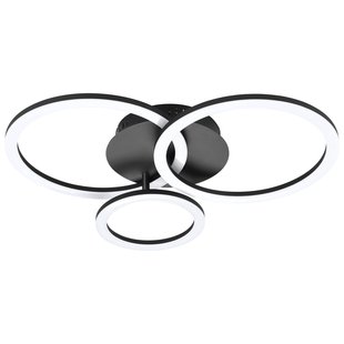 Eglo Plafondlamp Parrapos-z Zwart 33w