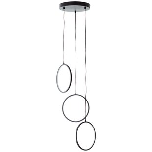 Brilliant Hanglamp Chaumont Zwart ⌀40cm 24w