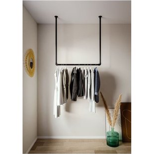 Kledingrek Aan Het Plafond 2,8x60x70cm