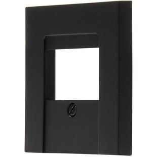 Kopp Afdekplaat Voor Usb-stopcontact Kopp Mat Zwart