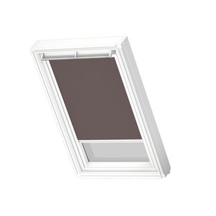Velux Manueel Verduisterend Dakraam Rolgordijn White Line Dkl U04 4577swl Taupe