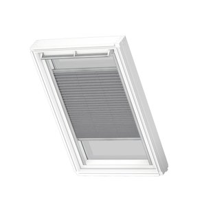 Velux Manueel Lichtdoorlatend Plisségordijn Fhl Fk04 1282s Donkergrijs
