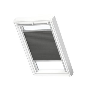 Velux Manueel Lichtdoorlatend Plisségordijn Fhl M04 1274s Anthracite