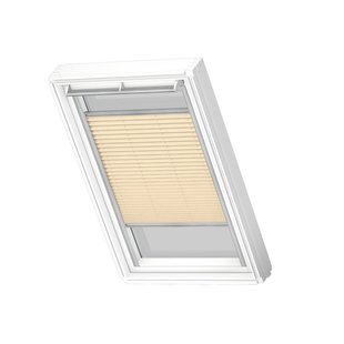 Velux Manueel Lichtdoorlatend Plisségordijn Fhl M04 1278s Beige