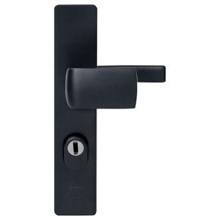 Nemef Veiligheidsbeslag Knop-kruk Skg3 72mm Zwart