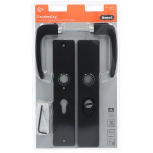 Nemef Veiligheidsbeslag Kruk Skg3 55mm Zwart