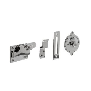 Intersteel Wc-slot Hendel Vlak Vrij/bezet Nikkel