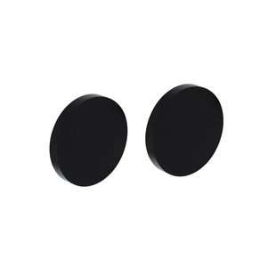 Intersteel Blinde Rozet Ø55x8 mm Aluminium Zwart