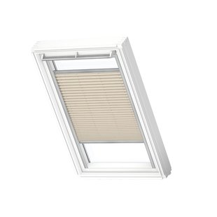 Velux Manueel Lichtdoorlatend Plisségordijn Fhl P10 1283s Beige Clair