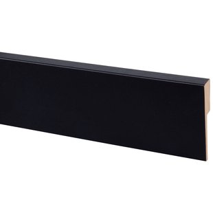 Cando Overzetplint Cubic - Zwart - 240cm - 18x100mm