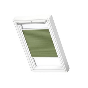 Velux Manueel Lichtdoorlatend Plisségordijn White Line Fhl Pk10 1280swl Bosgroen