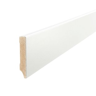 Maclean Hoge Plint V313 - Wit - 240cm - 15x70mm