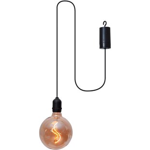 Eglo Hanglamp Vignanello Zwart Amber 0,06w
