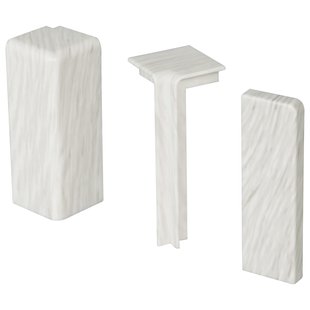 Flexi Accessoires Set Afwerking Plinten Lichtgrijs Eik Kl12