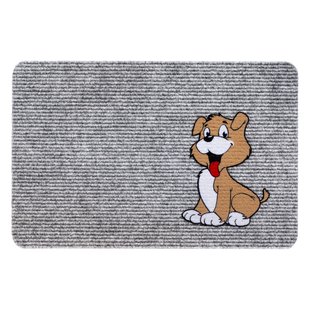 Sencys Deurmat Flocky Hond 40x60cm