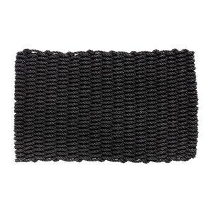 Sencys Deurmat Robuust Zwart 45x75cm