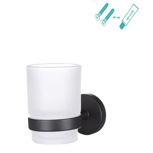 Aquavive Bekerhouder Mat Zwart