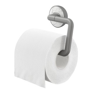 Tiger Toiletrolhouder Cata - Metaal/kunststof - Grijs / Marmerlook