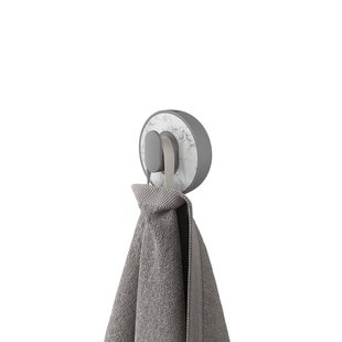 Tiger Handdoekhaak Cata Groot Grijs/ Marmerlook