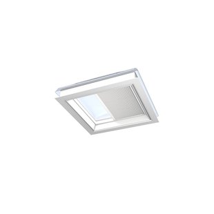 Velux Elektrisch Plisségordijn Voor Cvp/cfp & Wl Fmg 090090 1016swl Wit