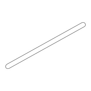 Sealskin - Stabilisatiesteun Haaks Hooked - 98cm - Zwart