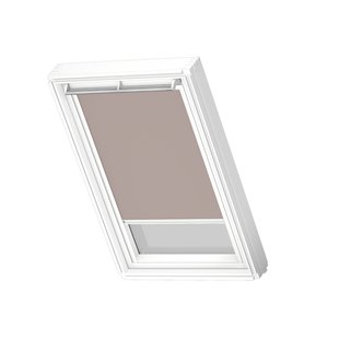 Velux Manueel Verduisterend Dakraam Rolgordijn White Line Dkl Fk04 4580swl Licht Taupe